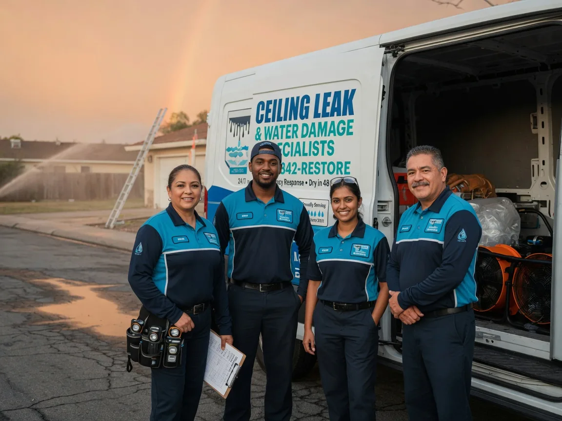 Ceiling Leak Cleanup company in Rock Island, TX