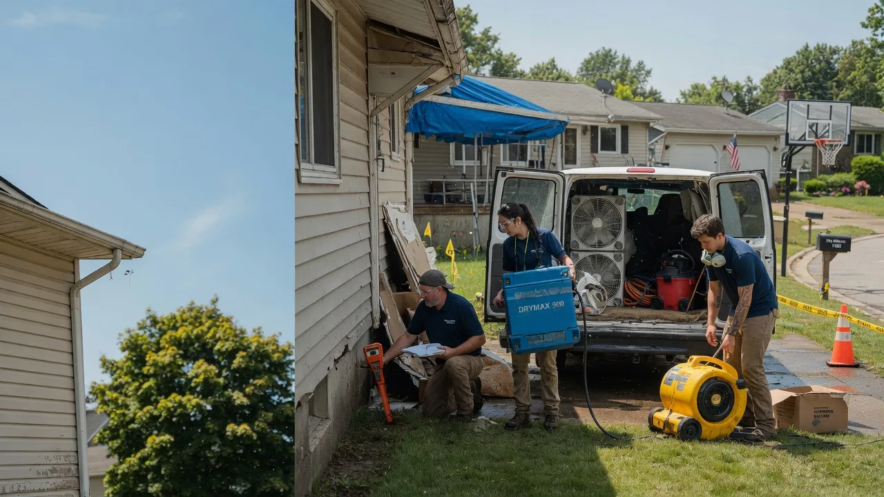 Ceiling Leak Cleanup in Rock Island, TX near me