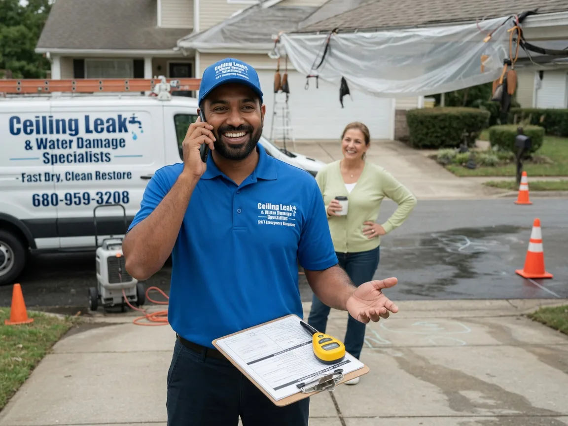 Ceiling Leak Cleanup Rock Island, TX FAQs